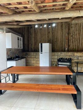 Casa de Temporada com piscina 