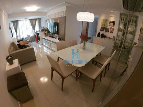 Apartamento com 3 dormitórios à venda, 115 m² por R$ 780.000,00 - Lagoa Nova - Natal/RN