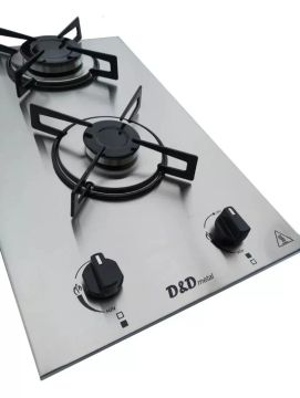 Cooktop 2 Bocas D&D Metal - Novo