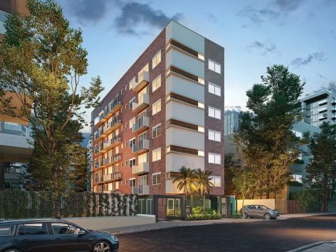 Localizado em área prestigiada de Porto Alegre, o Lexington 111 está edificado em uma rua 