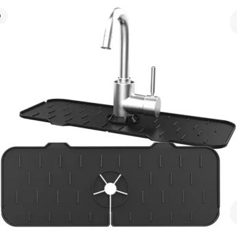 Tapete de Silicone para Pia - Medidas: 36cm x 14,2cm x 0,5cm