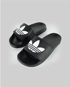 Chinelo slide Adidas adilette lite preto/branco