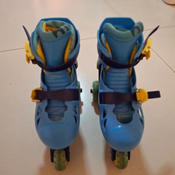 Patins Infantil Tamanho ajustável 