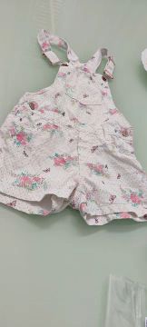 Macacão Infantil Floral - Tamanho 6