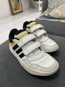 Tênis Infantil Adidas Hoops 3 Branco