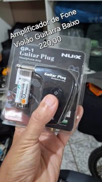 Amplificador de Fone NUX Guitar Pug GP-1
