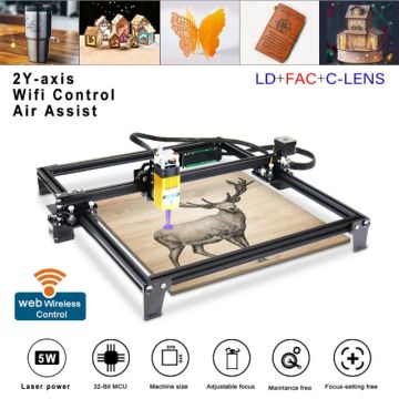 CNC Laser 40w com 5w de saida