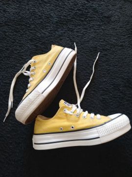 Converse All Star Platform Amarelo
