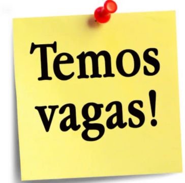 Vaga para auxiliar administrativo 