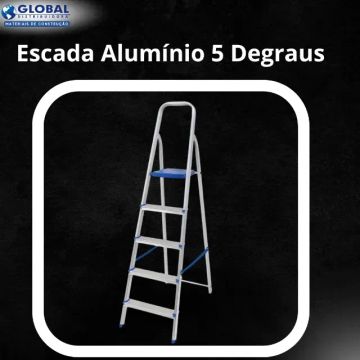 Escada Alumínio 5 Degraus