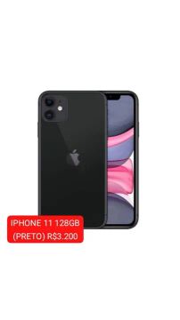 iPhone 11 128GB Preto