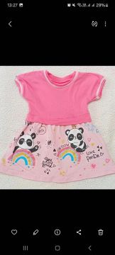 Vestido Infantil. 6 a 9 meses. Bebê. 