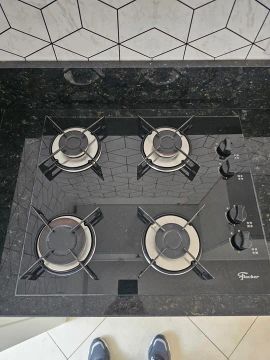 Fogão cooktop Fischer quatro bocas 