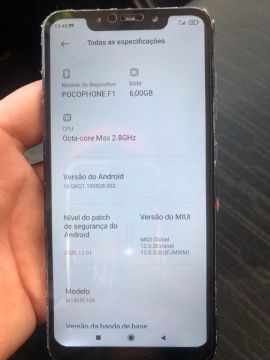 Pocophone F1 6GB RAM