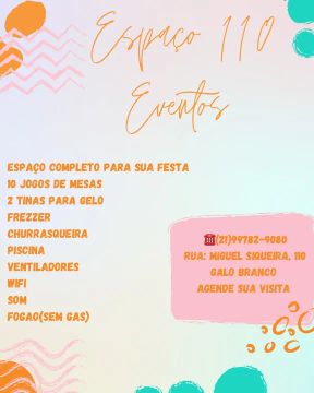 Espaço 110 Eventos 