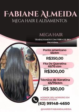 Studio Mega hair e alisamentos 
