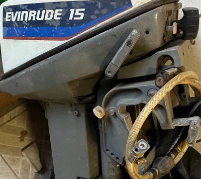 Motor de pipa Evinrude 15Hp