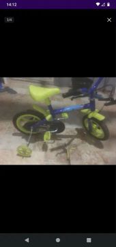 Bicicleta aro 12 infantil pouco usada 