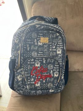 KIT mochila original+ estojo infantil + 5 livros infantis o