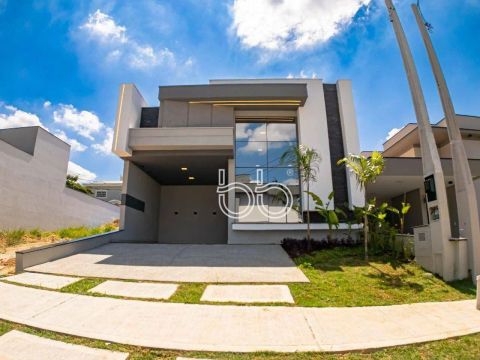 Casa com 3 dormitórios à venda, 137 m² por R$ 1.250.000 - Condomínio Gran Reserve - Indaia