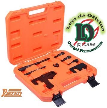 Conjunto de Ferramentas para Troca de Correia Dentada - RAVEN-161501