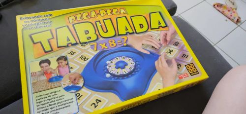 Jogo de Tabuada Pega Pega - Grow