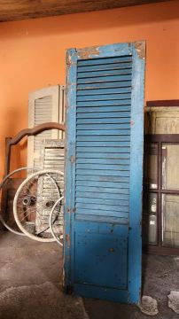 Conjunto janelas antigas madeira maciça 