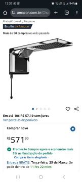 Promoção! Chuveiro Lorenzetti Acqua Ultra