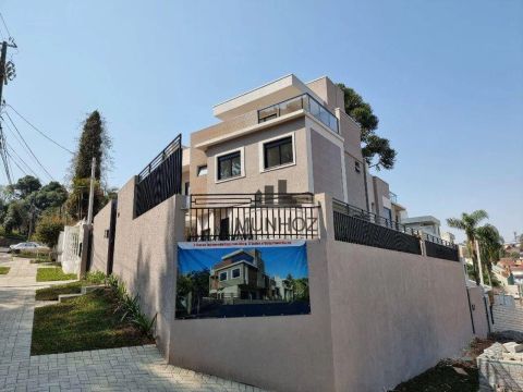Sobrado com 3 dormitórios à venda, 163 m² por R$ 993.564,00 - Vista Alegre - Curitiba/PR