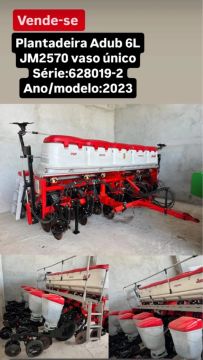 Plantadeira Adub 6Linhas