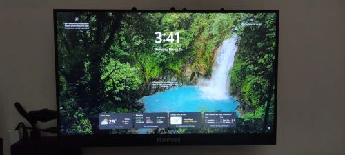 Monitor Gamer portátil PORPOISE tela 17.3 polegadas IPS Hdr