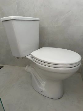 Vaso Sanitário Branco saída horizontal Icasa - Novo