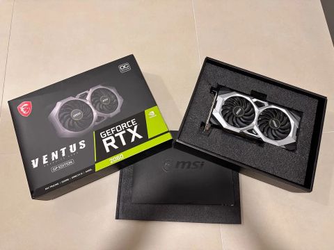 RTX 2060 MSI Ventus 6 GB GDDR6