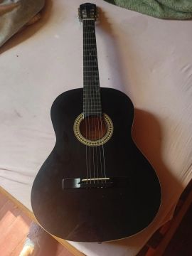 Violão Clássico Preto Giannini cordas de aço 