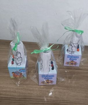 Personalizados- Kit Colorir + Giz de Cera