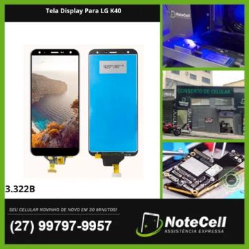 Tela Display Para LG K40 3.322 - Instalação expressa em 30 minutos!