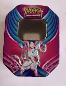 Antiga Lata Vazia De Cards Pokémon