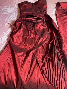 Vestido de festa vermelho (Tam 38)