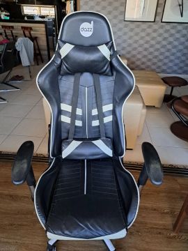 Cadeira Gamer Dazz Preta e Cinza