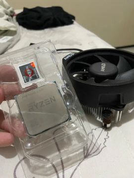 Ryzen 5 1600 af 6/12 3.6 ghz + Cooler box
