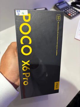 POCO X6 Pro - Novo na caixa
