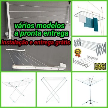 Varal instalado 