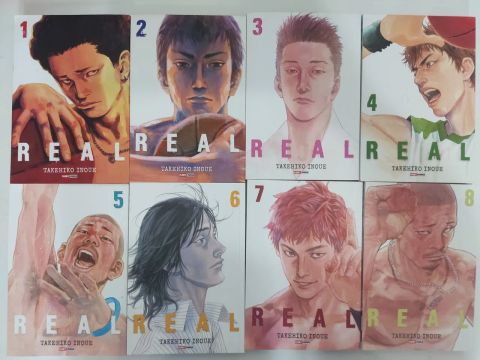 Mangás Real Vols 1 ao 8 