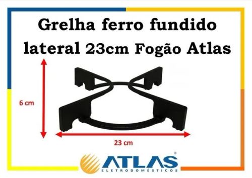 Grelha para fogão Atlas/Dako