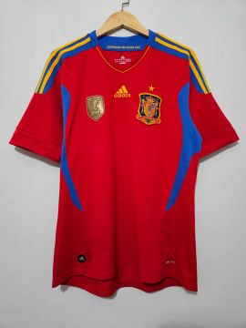 Camisa camiseta Seleção Espanha 2011 Patch Campeã do Mundo