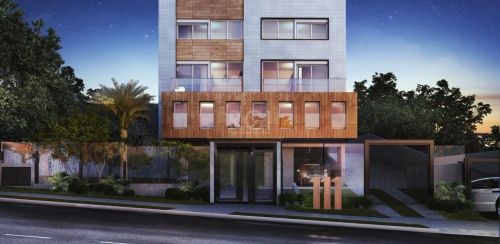 APARTAMENTO DE 1 DORMITÓRIO SENDO SUITE E 1 VAGA DE GARAGEM, 53m² privativos, composto por