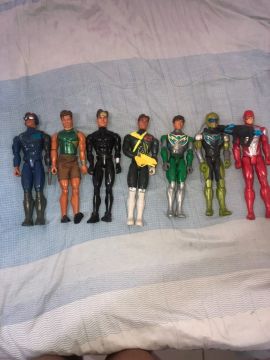 Bonecos Max Steel - 7 por 200 Reais
