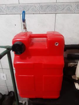Tanque de combustível para barco