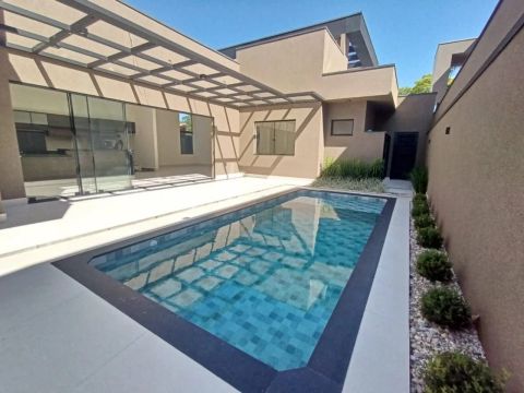 Casa com 4 dormitórios à venda, 378 m² por R$ 2.990.000,00 - Condominio Golden Park Reside