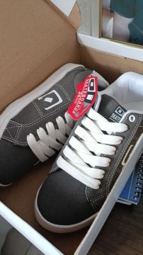 Tênis Skateboard Cinza